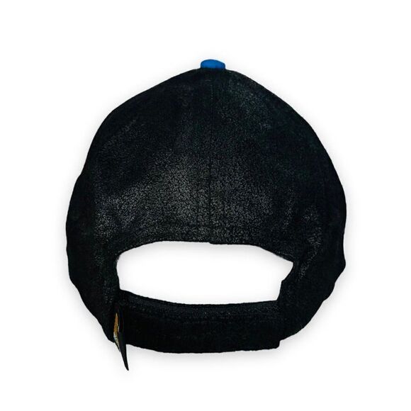 Vintage Drew Pearson Carolina Panthers Faux Leather Hat Adjustable - Picture 3 of 8